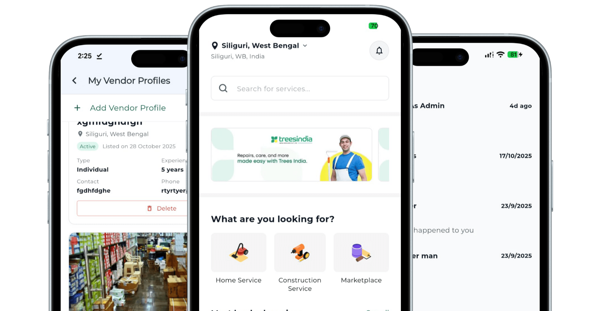 TreesIndia Mobile App